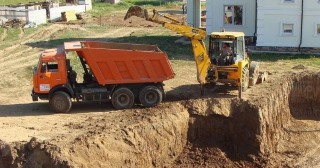 Котлован для дома Лобня, цена от 307 руб./м3.